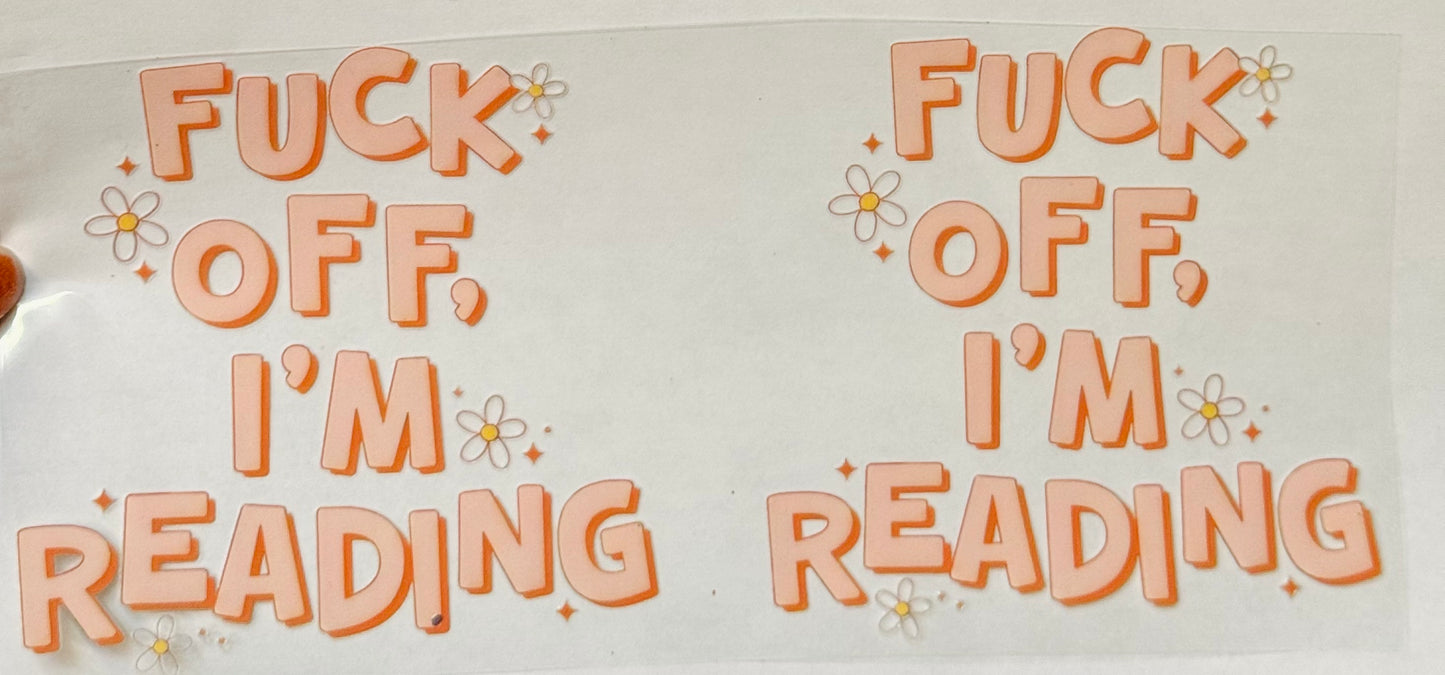 F Off, I'm Reading