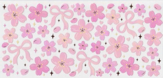 Cherry Blossom Flowers and Bows