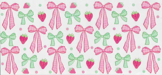 Strawberries and Bows