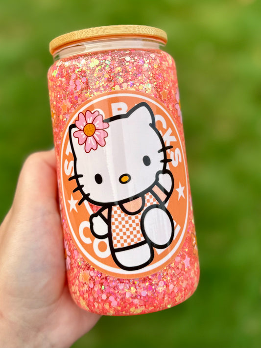 Hello Kitty Snowglobe Tumbler