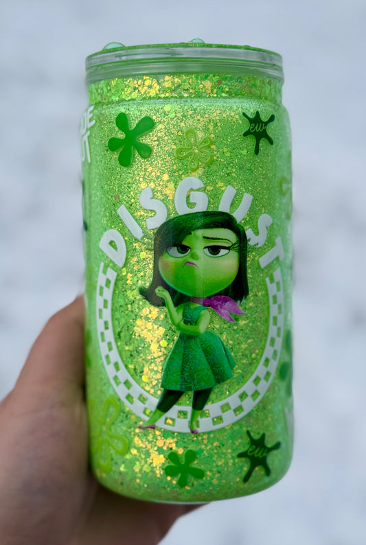Disgust Inside Out Themed Tumbler