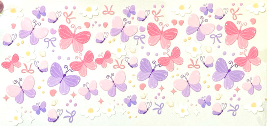 Pink Purple Butterflies