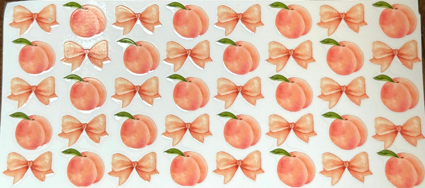 Peach Bows