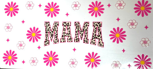 Mama Cheetah Print and Flowers