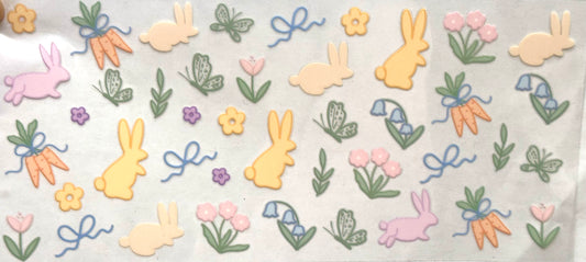 Bunnies Floral