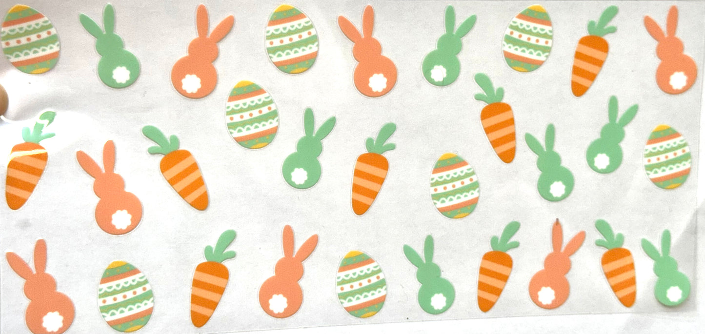 Easter Bunny Carrots and Eggs