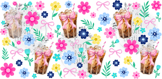 Iced Coffee Flowers